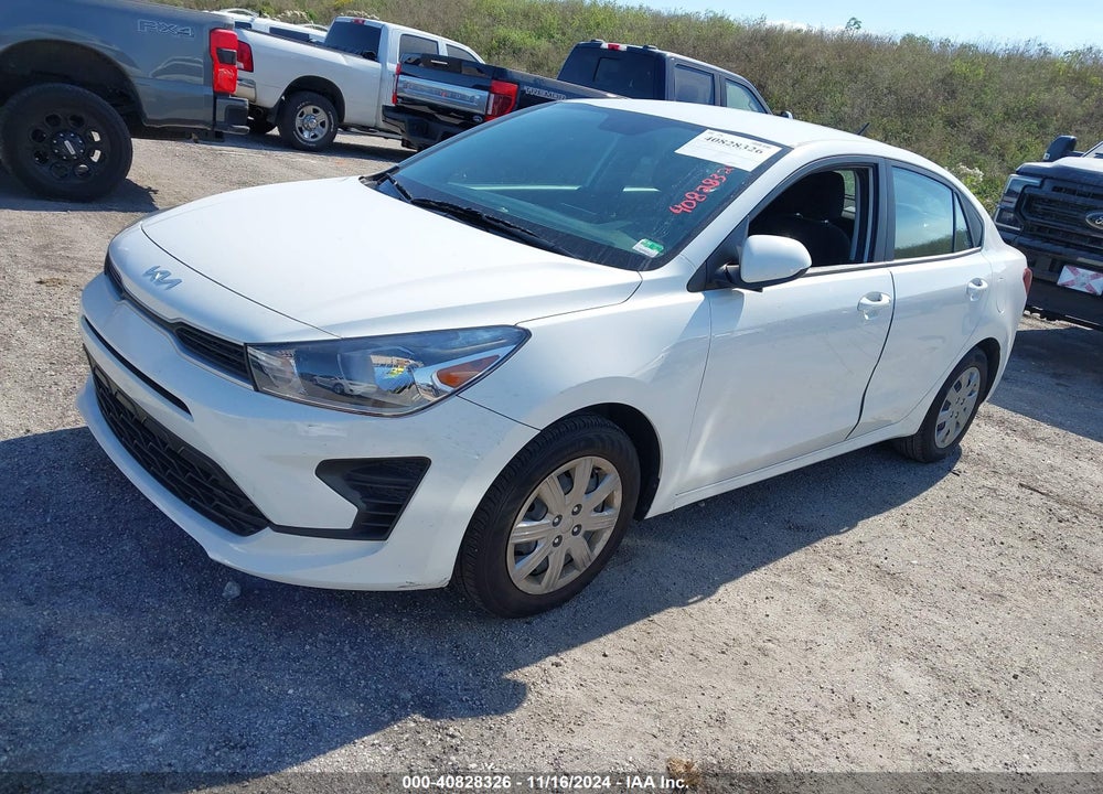2022 KIA RIO LX VIN: 3KPA24AD8NE484280