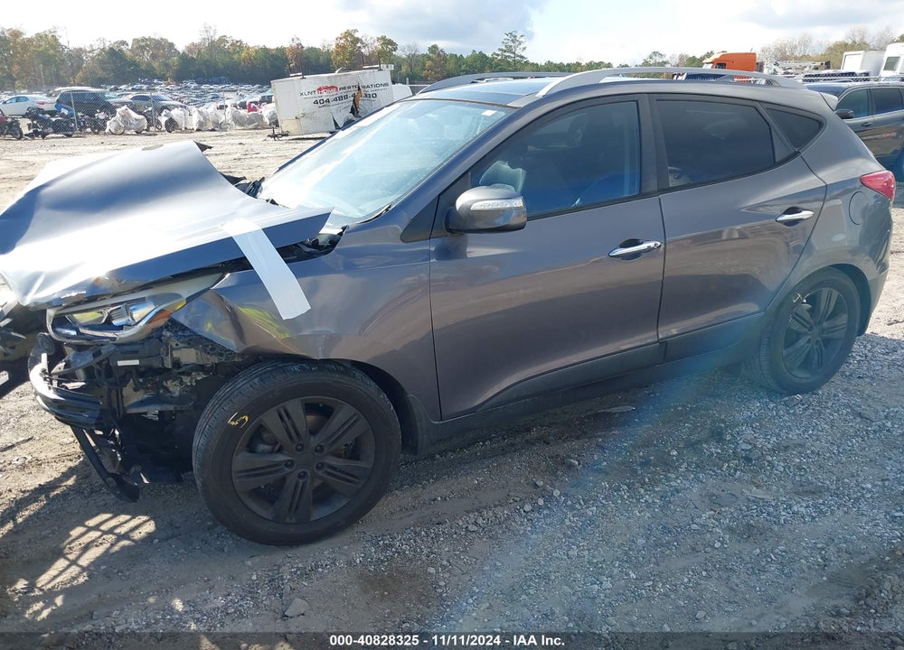 2014 HYUNDAI TUCSON LIMITED VIN: KM8JUCAG2EU797241