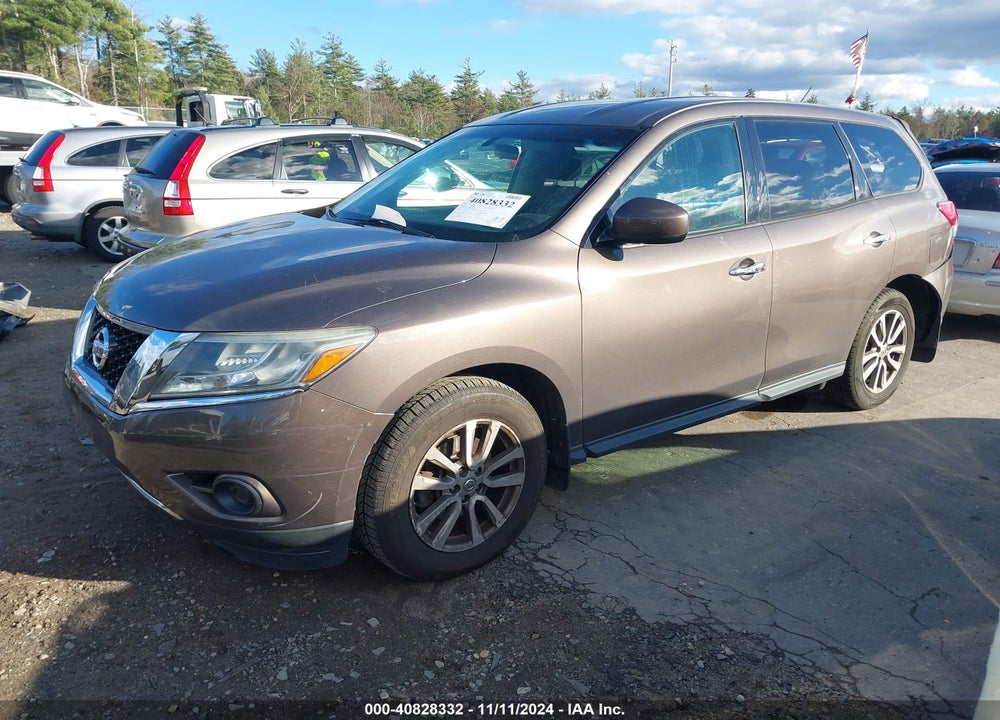 2015 NISSAN PATHFINDER S VIN: 5N1AR2MM8FC616602
