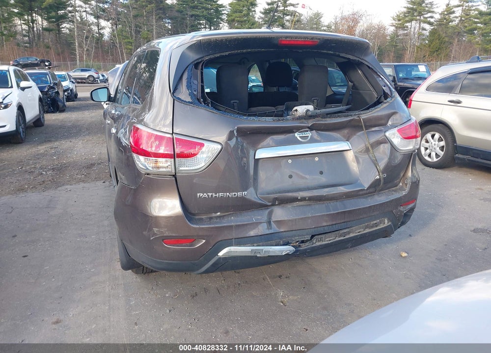 2015 NISSAN PATHFINDER S VIN: 5N1AR2MM8FC616602