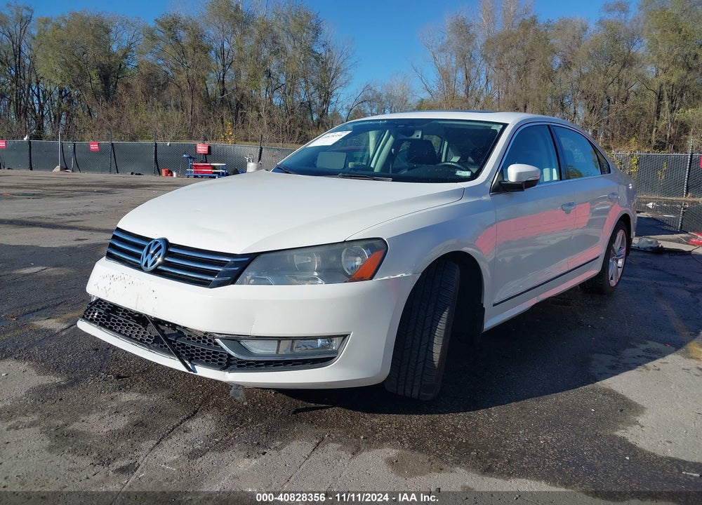 2013 VOLKSWAGEN PASSAT 2.0L TDI SEL PREMIUM VIN: 1VWCN7A38DC036164