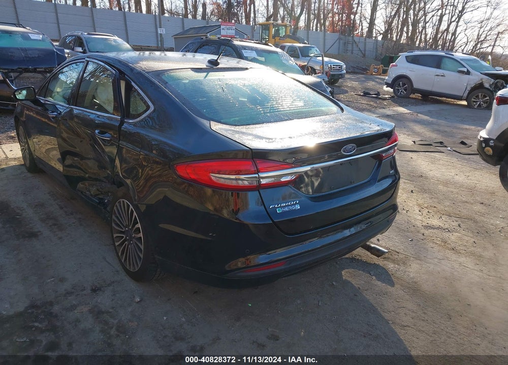 2018 FORD FUSION ENERGI SE LUXURY VIN: 3FA6P0PU3JR105797