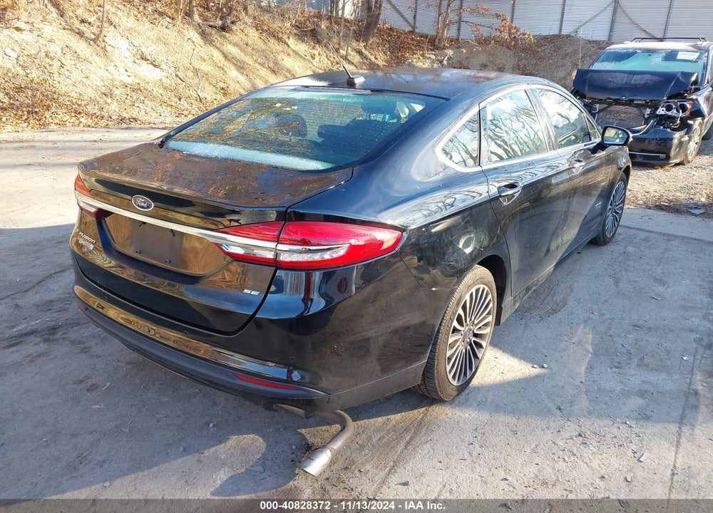 2018 FORD FUSION ENERGI SE LUXURY VIN: 3FA6P0PU3JR105797