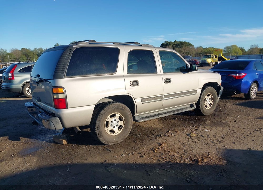2005 CHEVROLET TAHOE LS VIN: 1GNEC13T15J235539