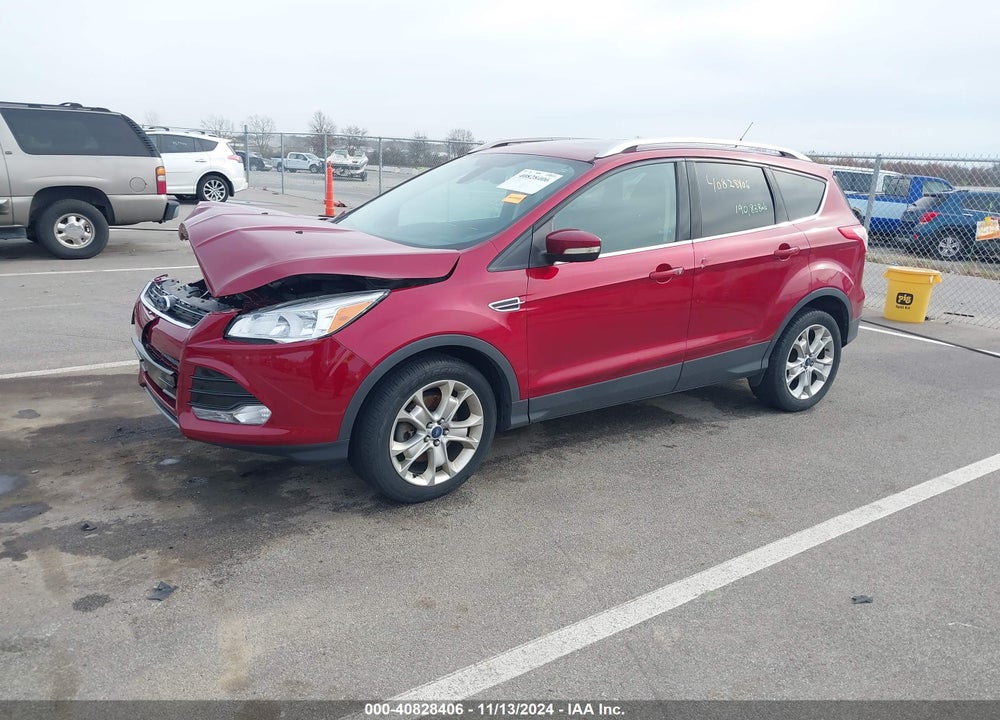 2014 FORD ESCAPE TITANIUM VIN: 1FMCU9J98EUB94971