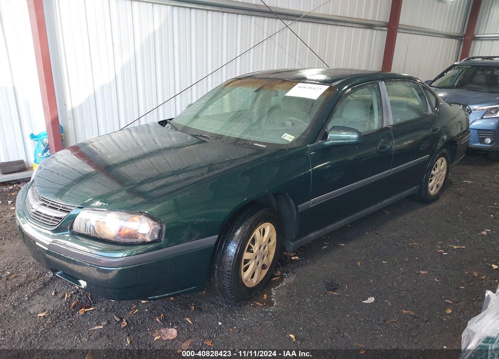 2002 CHEVROLET IMPALA VIN: 2G1WF52E829183454