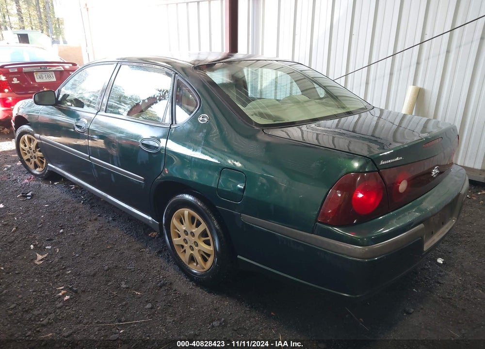 2002 CHEVROLET IMPALA VIN: 2G1WF52E829183454