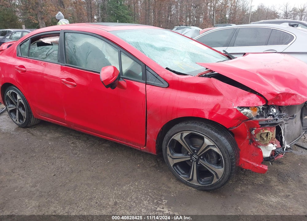 2015 HONDA CIVIC SI VIN: 2HGFB6E55FH709637