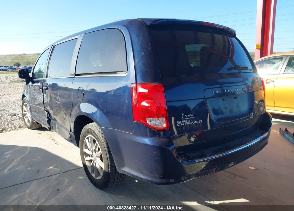 2016 DODGE GRAND CARAVAN SXT VIN: 2C4RDGCGXGR309942