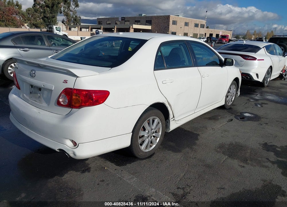 2010 TOYOTA COROLLA S VIN: 1NXBU4EE0AZ252605