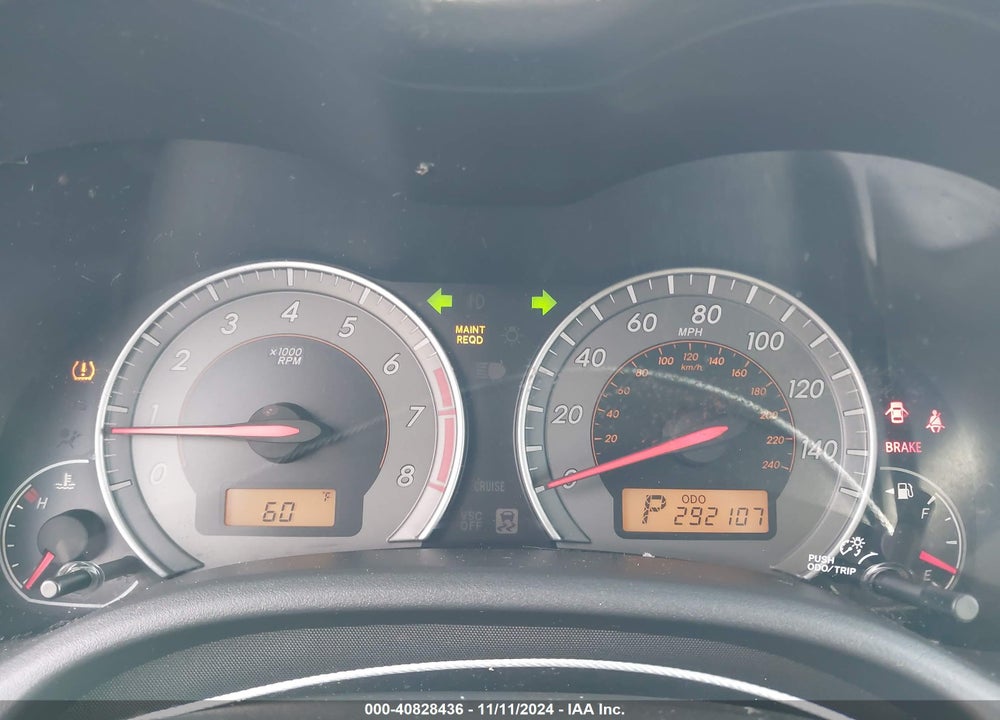 2010 TOYOTA COROLLA S VIN: 1NXBU4EE0AZ252605