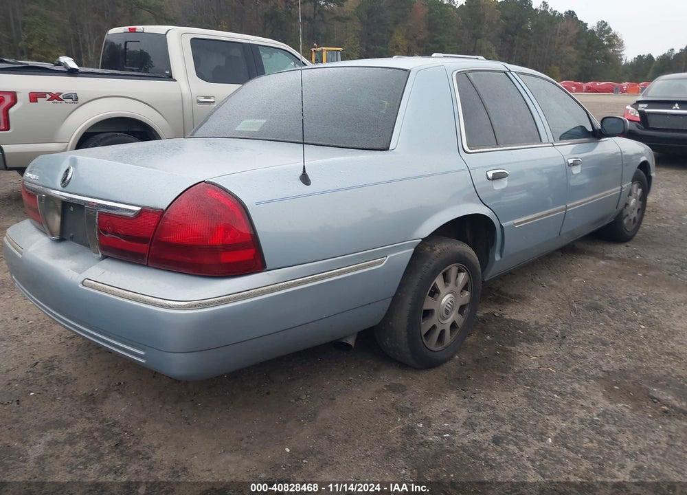 2005 MERCURY GRAND MARQUIS LS/LSE VIN: 2MEFM75W15X632775
