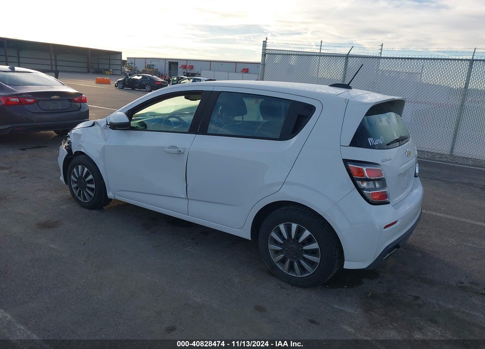 2017 CHEVROLET SONIC LT AUTO VIN: 1G1JG6SH2H4170623