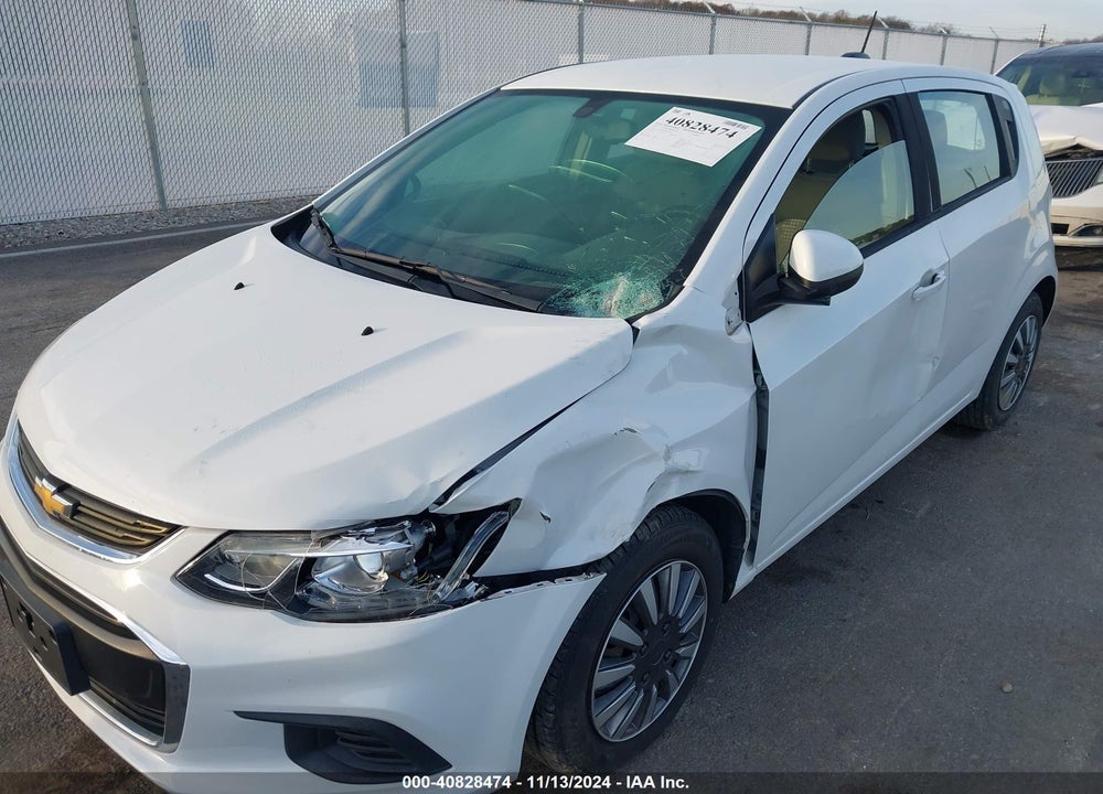 2017 CHEVROLET SONIC LT AUTO VIN: 1G1JG6SH2H4170623