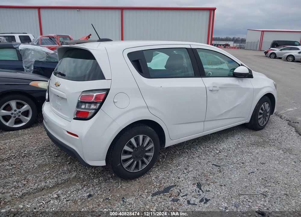 2017 CHEVROLET SONIC LT AUTO VIN: 1G1JG6SH2H4170623