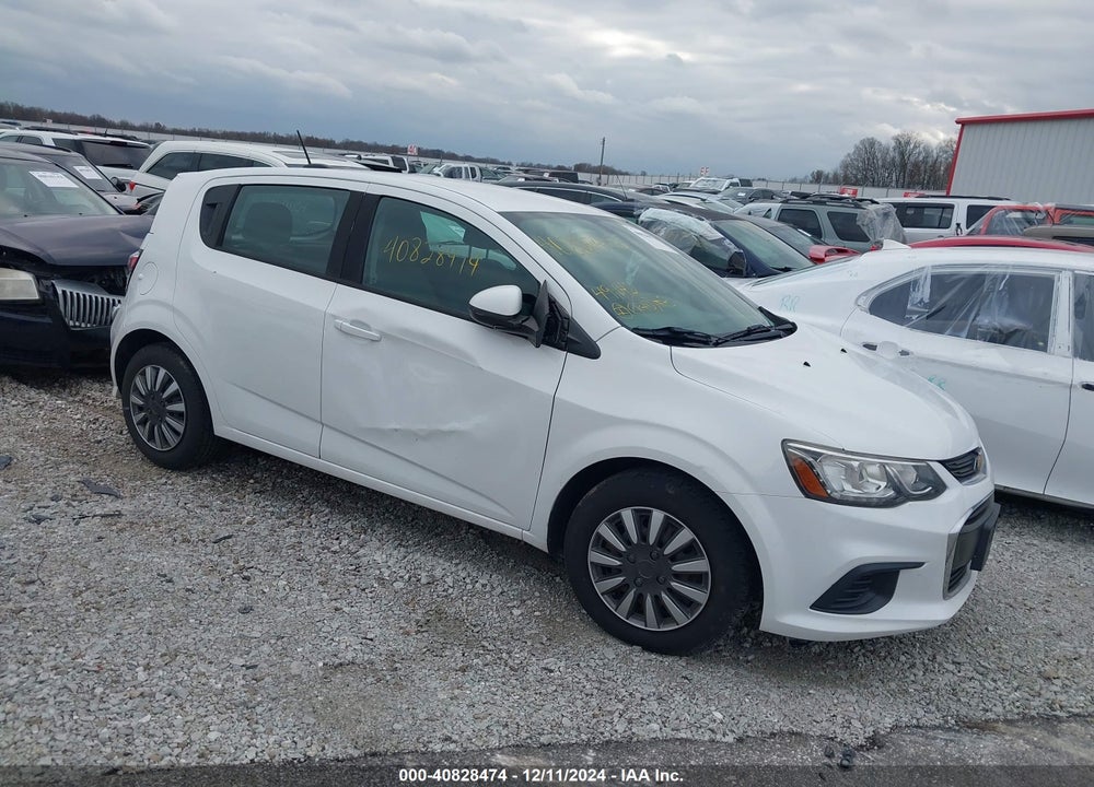 2017 CHEVROLET SONIC LT AUTO VIN: 1G1JG6SH2H4170623