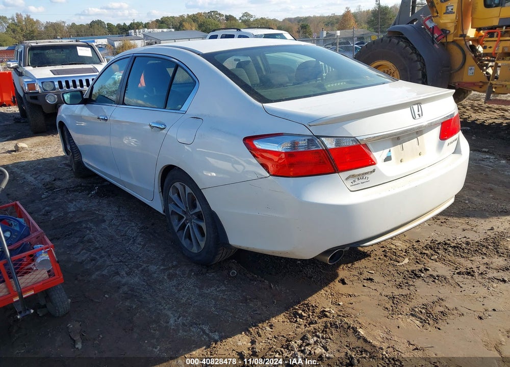 2013 HONDA ACCORD SPORT VIN: 1HGCR2F56DA249468