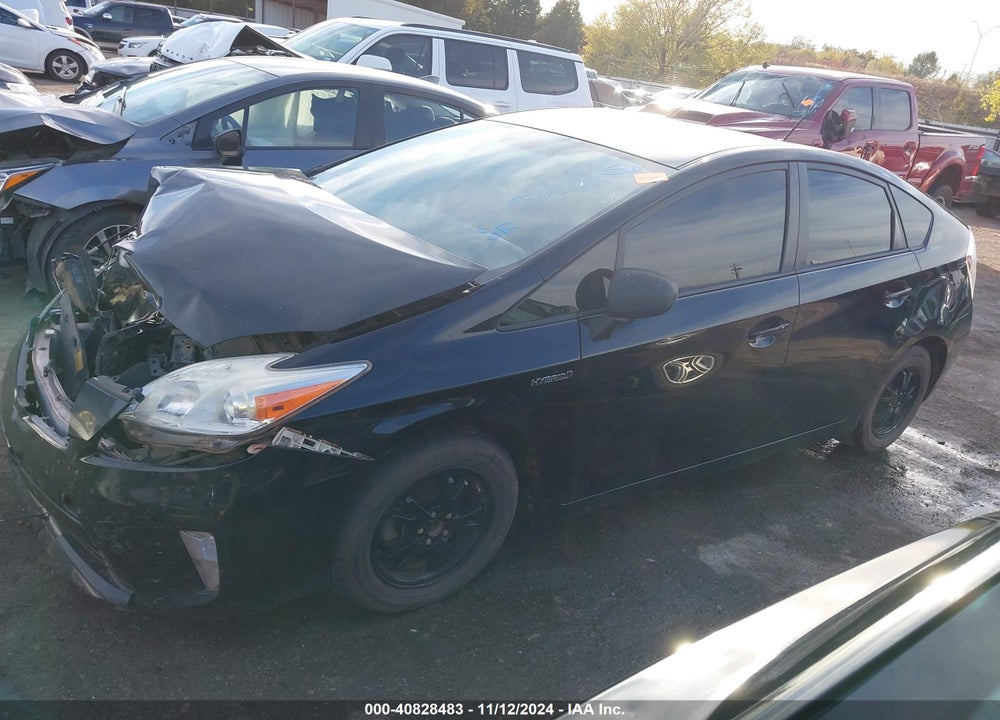2015 TOYOTA PRIUS TWO VIN: JTDKN3DU4F0449666