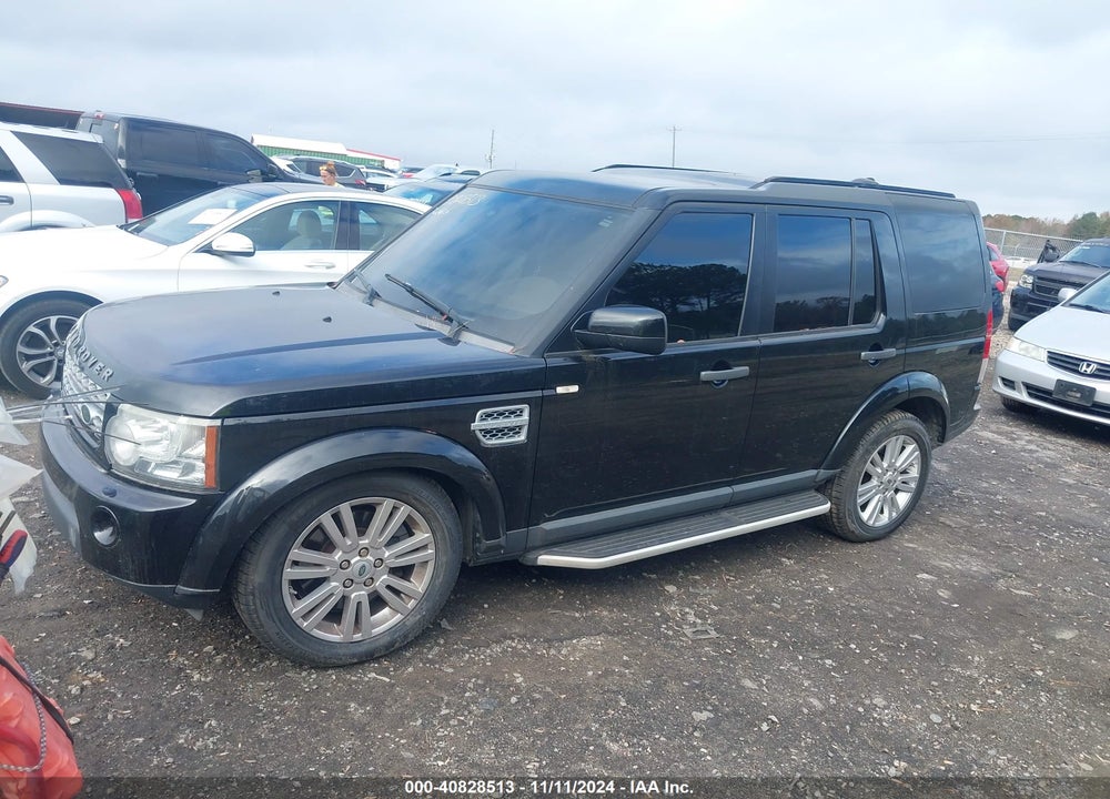 2011 LAND ROVER LR4 VIN: SALAG2D40BA569638