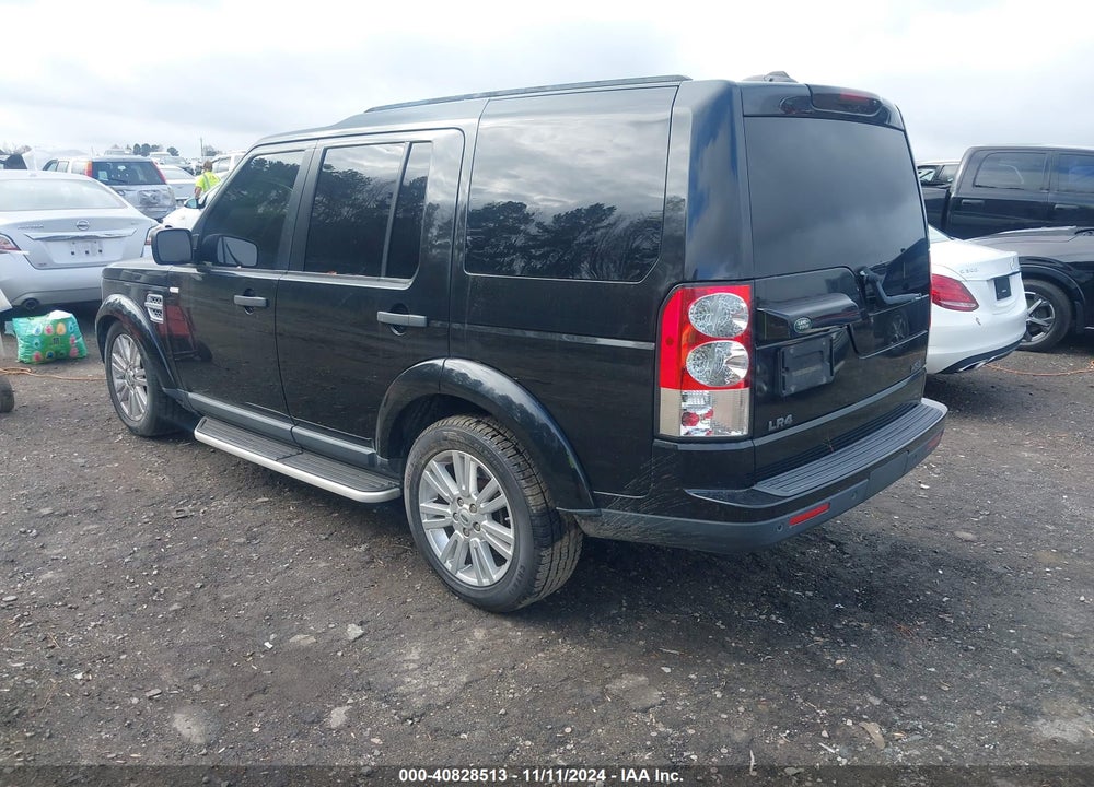 2011 LAND ROVER LR4 VIN: SALAG2D40BA569638