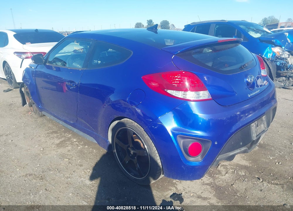2013 HYUNDAI VELOSTER TURBO VIN: KMHTC6AE0DU116083