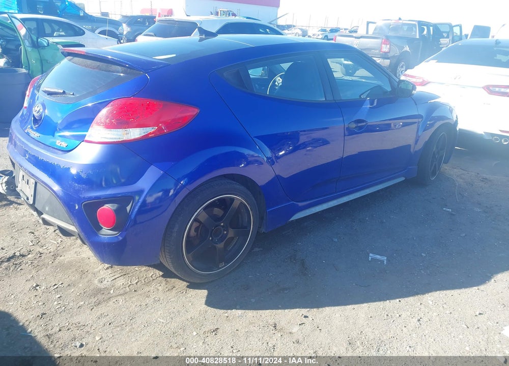 2013 HYUNDAI VELOSTER TURBO VIN: KMHTC6AE0DU116083