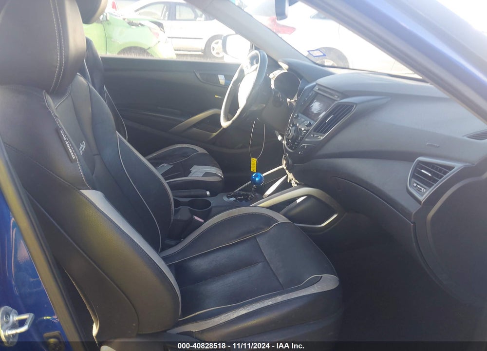 2013 HYUNDAI VELOSTER TURBO VIN: KMHTC6AE0DU116083