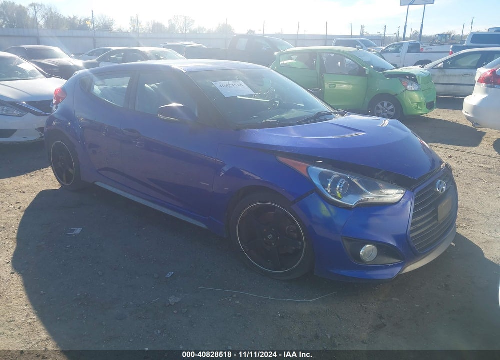 2013 HYUNDAI VELOSTER TURBO VIN: KMHTC6AE0DU116083