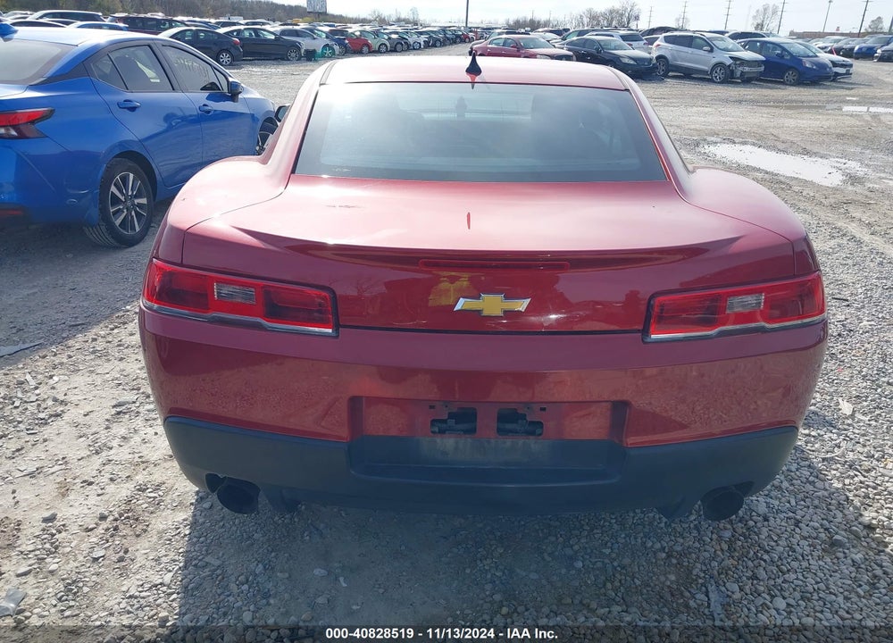 2014 CHEVROLET CAMARO 1LT VIN: 2G1FB1E38E9143992