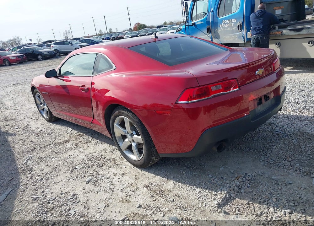 2014 CHEVROLET CAMARO 1LT VIN: 2G1FB1E38E9143992
