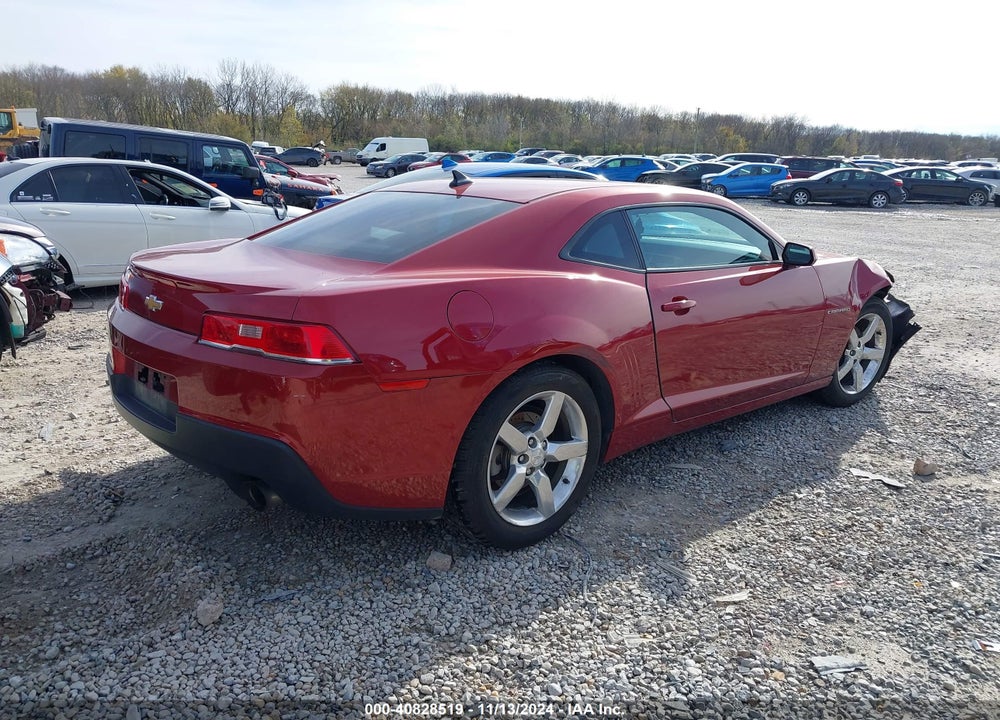 2014 CHEVROLET CAMARO 1LT VIN: 2G1FB1E38E9143992