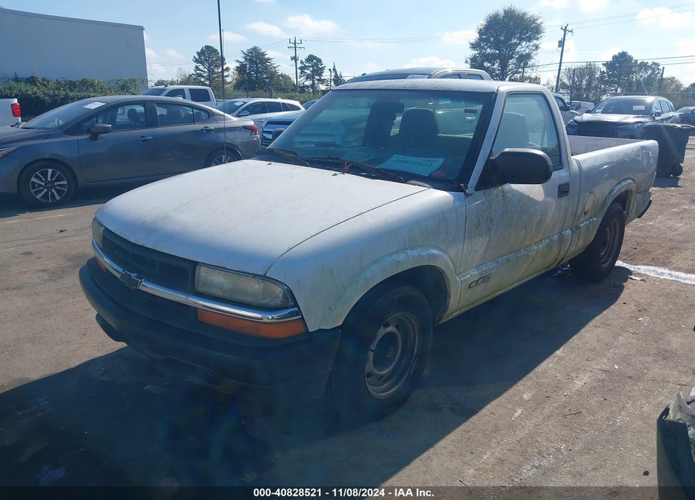 2002 CHEVROLET S-10 VIN: 1GCCS14W928159809
