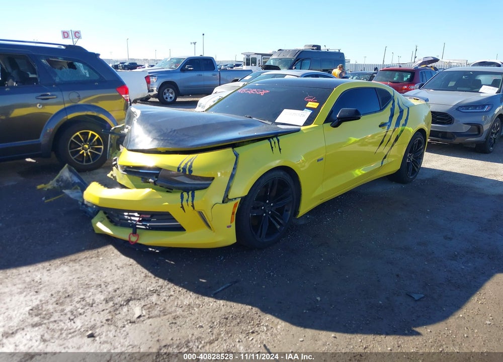 2018 CHEVROLET CAMARO VIN: 1G1FB1RS8J0124087
