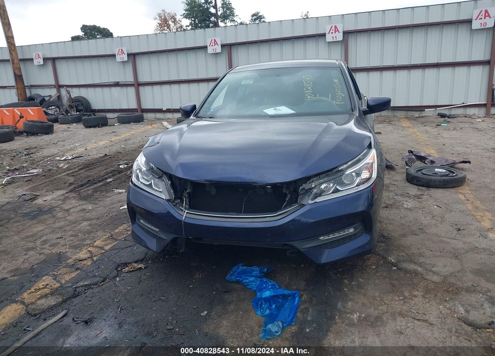 2017 HONDA ACCORD SPORT VIN: 1HGCR2F50HA155706