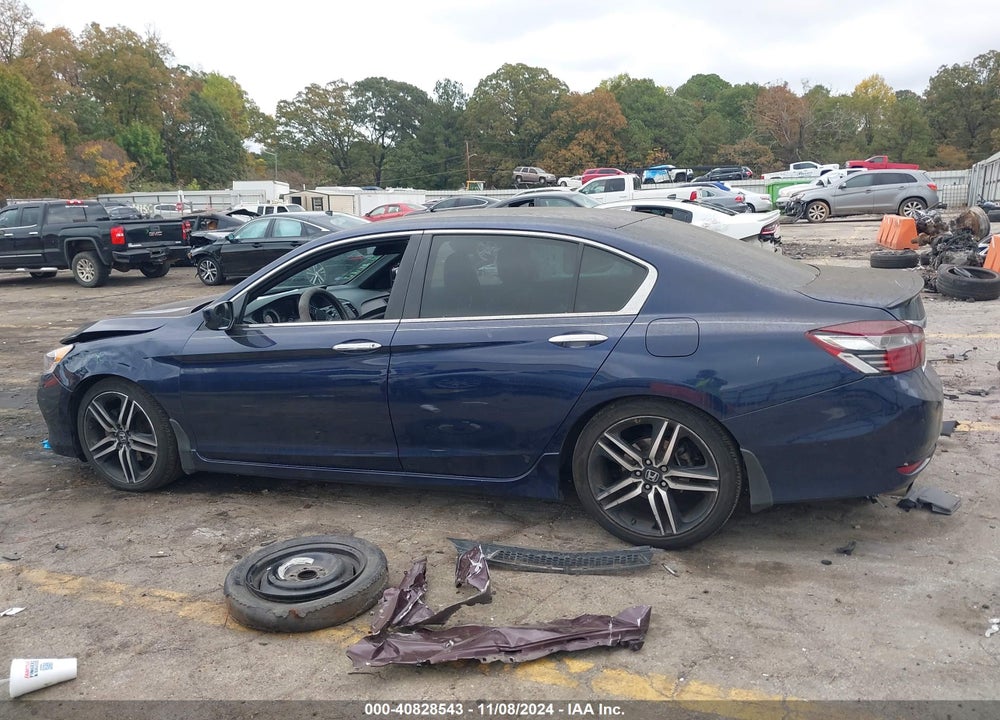 2017 HONDA ACCORD SPORT VIN: 1HGCR2F50HA155706