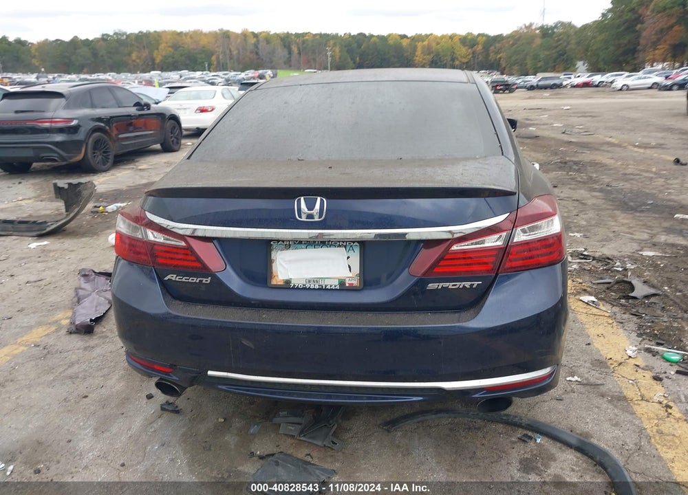 2017 HONDA ACCORD SPORT VIN: 1HGCR2F50HA155706