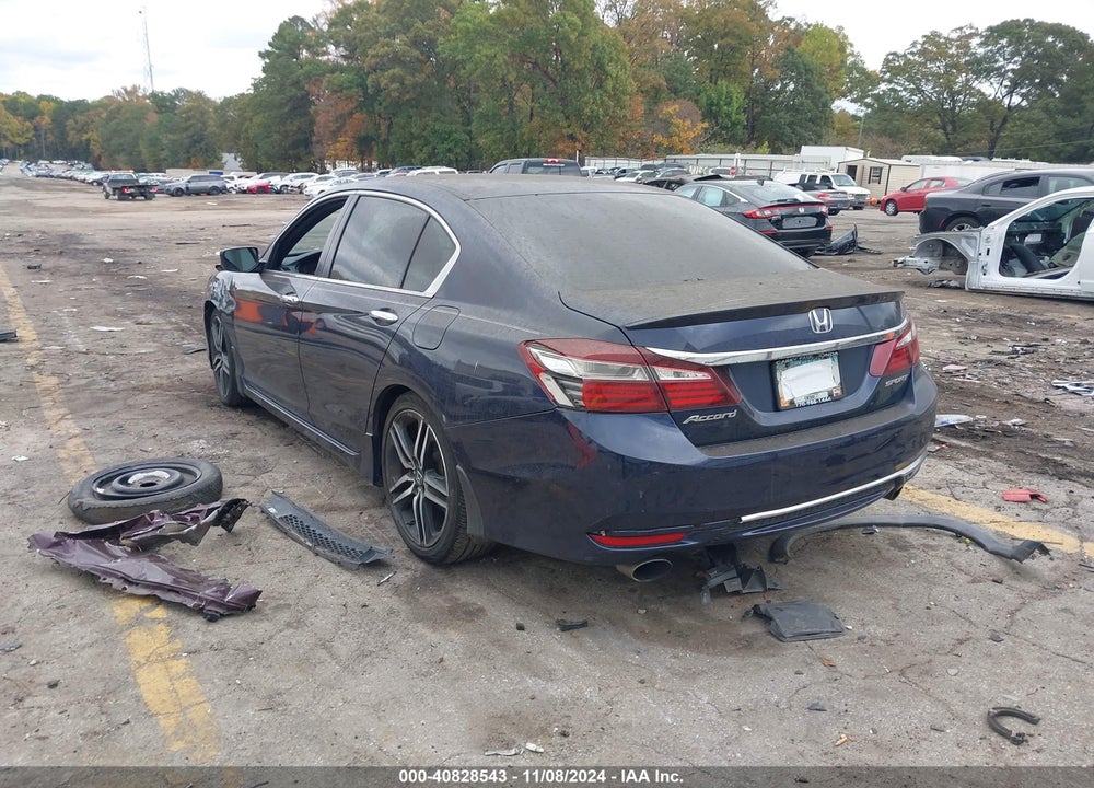 2017 HONDA ACCORD SPORT VIN: 1HGCR2F50HA155706
