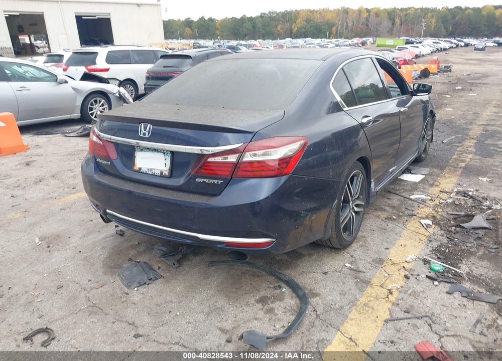2017 HONDA ACCORD SPORT VIN: 1HGCR2F50HA155706