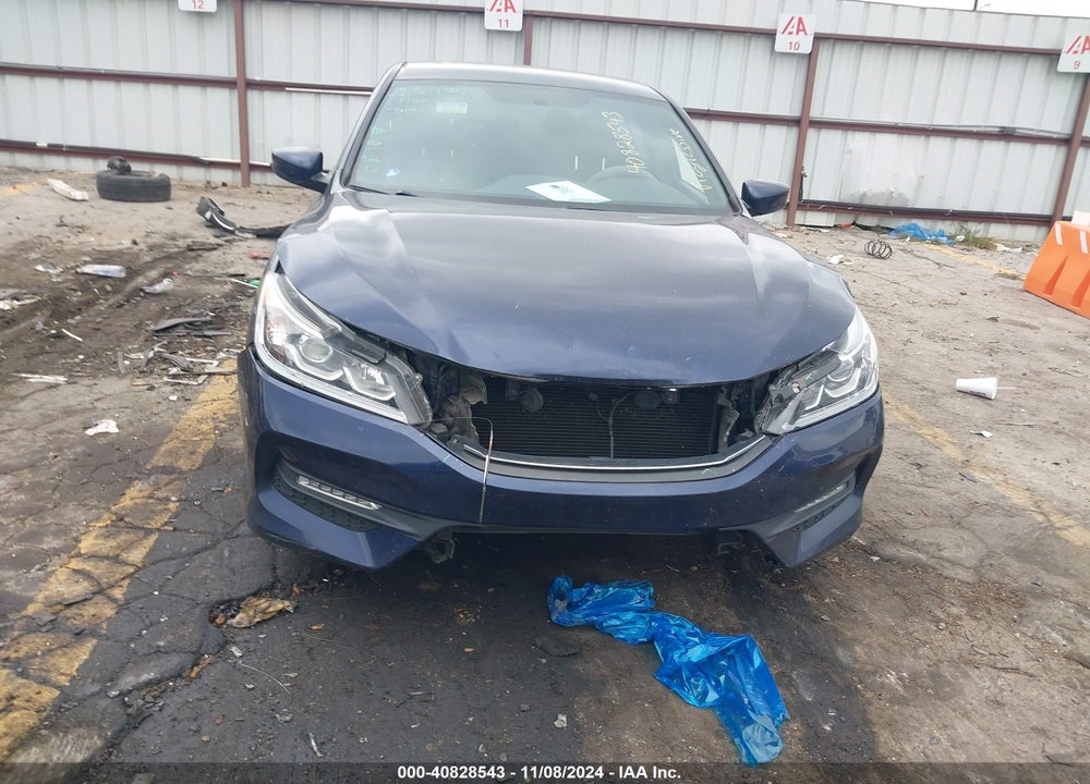 2017 HONDA ACCORD SPORT VIN: 1HGCR2F50HA155706
