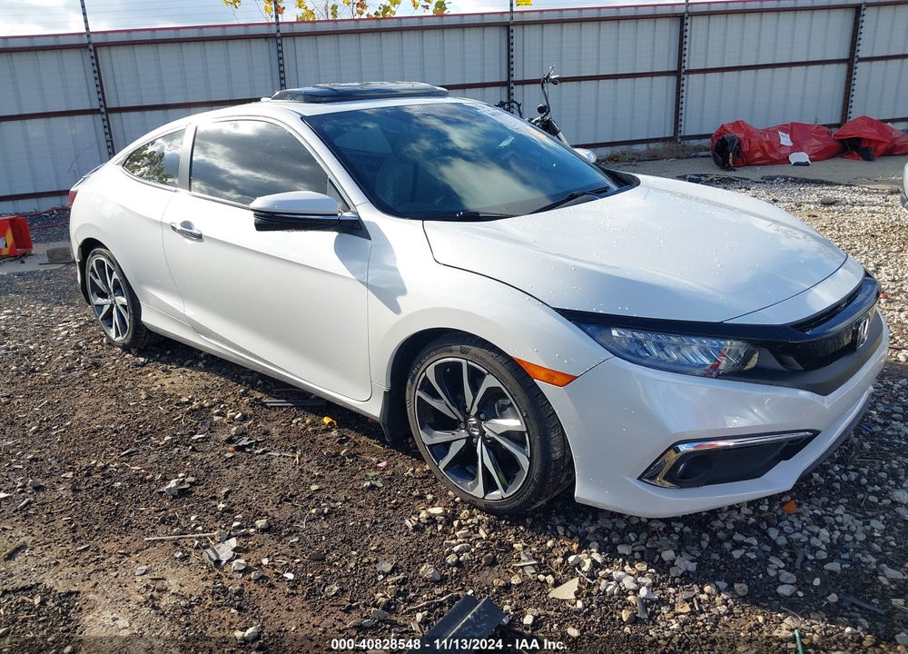 2019 HONDA CIVIC TOURING VIN: 2HGFC3B97KH352930
