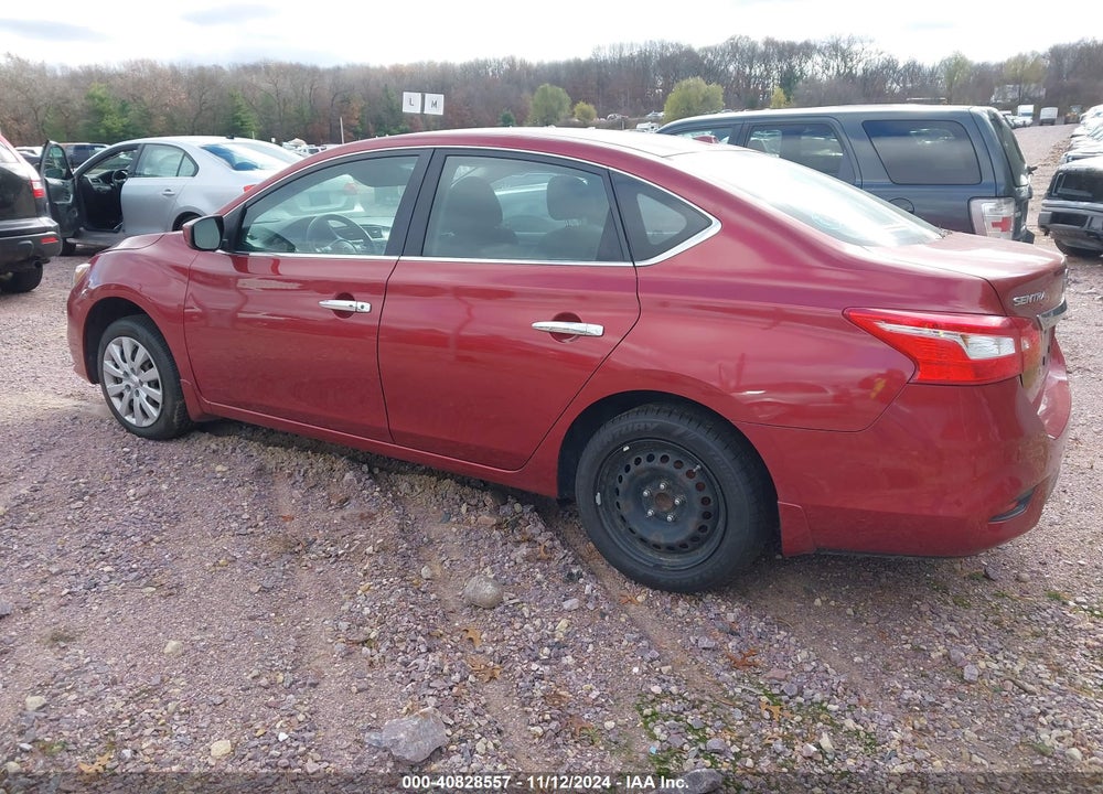2016 NISSAN SENTRA FE+ S/S/SL/SR/SV VIN: 3N1AB7AP2GY244724