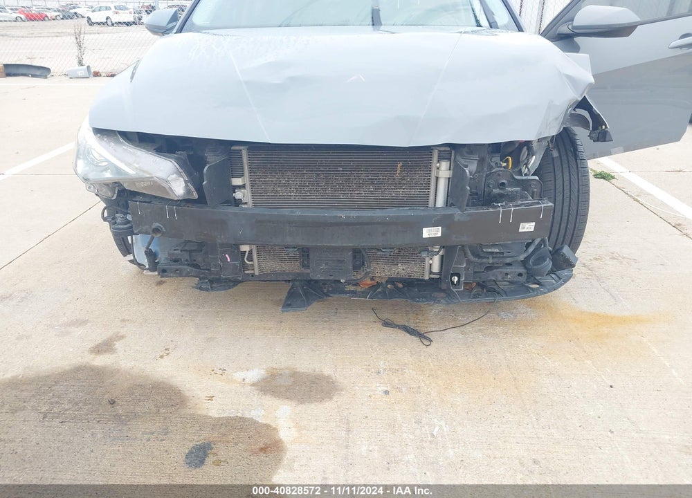 2021 HYUNDAI ELANTRA HYBRID BLUE VIN: KMHLM4AJ3MU009155