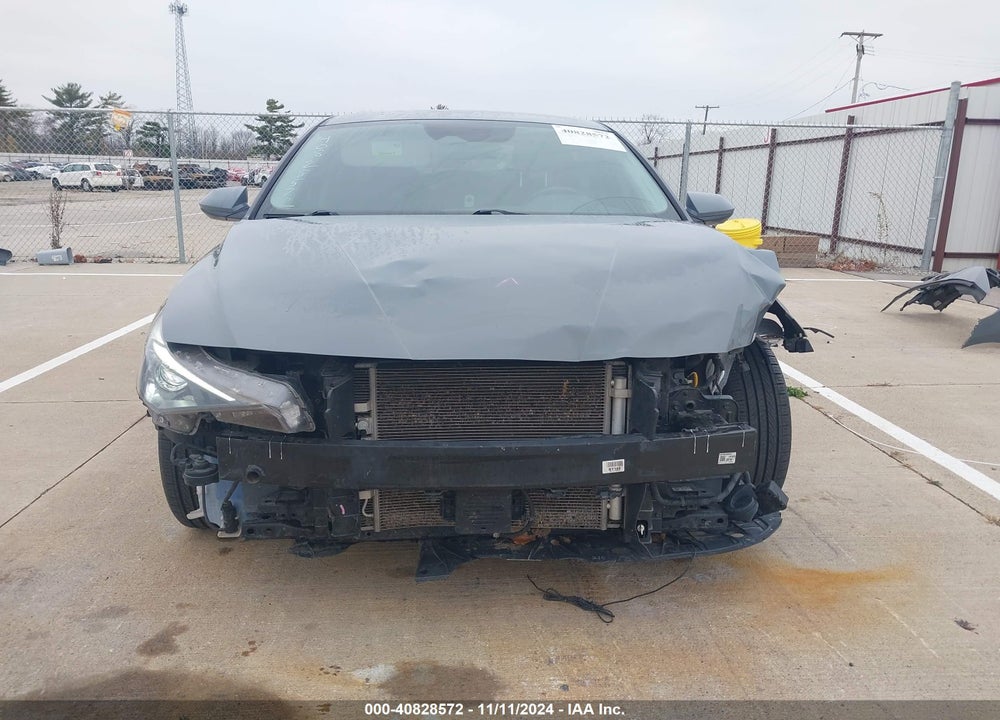2021 HYUNDAI ELANTRA HYBRID BLUE VIN: KMHLM4AJ3MU009155