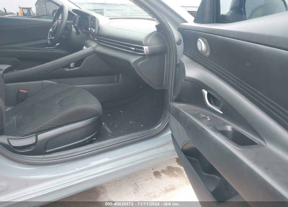 2021 HYUNDAI ELANTRA HYBRID BLUE VIN: KMHLM4AJ3MU009155