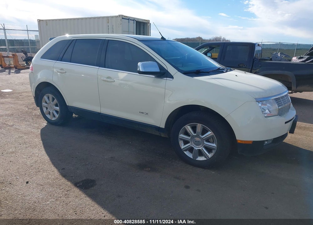 2007 LINCOLN MKX VIN: 2LMDU88C07BJ19856