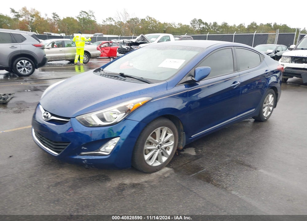 2016 HYUNDAI ELANTRA SE VIN: 5NPDH4AE2GH773321