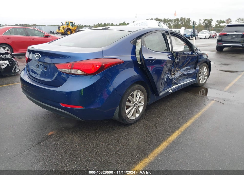 2016 HYUNDAI ELANTRA SE VIN: 5NPDH4AE2GH773321
