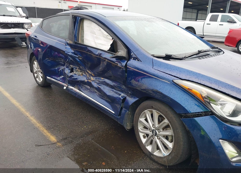 2016 HYUNDAI ELANTRA SE VIN: 5NPDH4AE2GH773321