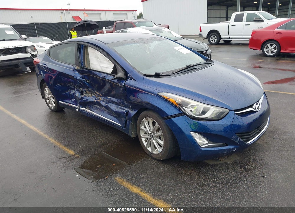 2016 HYUNDAI ELANTRA SE VIN: 5NPDH4AE2GH773321