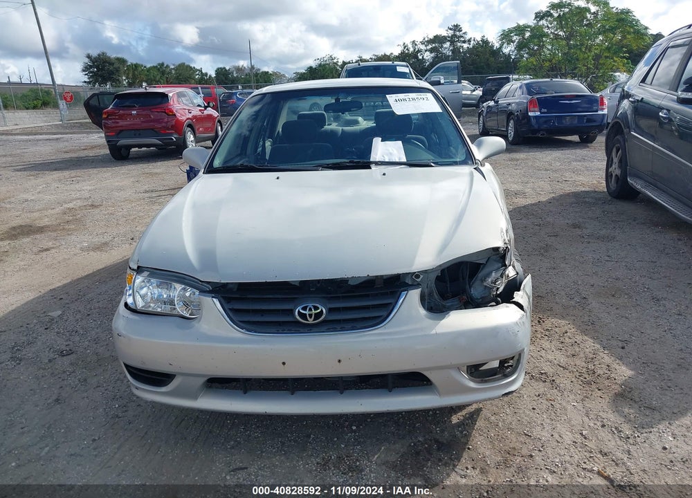 2001 TOYOTA COROLLA LE VIN: 2T1BR12E31C412899